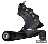 - KIT ETRIER ARRIÈRE HARRISON BILLET - 6 PISTONS - MINI 6 - SOFTAIL 00/07 - FINITION : NOIR