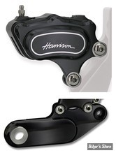  KIT ETRIER DE FREIN SOFTAIL 1984/1987 - HARRISON BILLET - ARRIERE - 4 PISTONS - SLIMLINE - NOIR