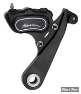- KIT ETRIER ARRIÈRE HARRISON BILLET - 4 PISTONS - SLIMLINE - SOFTAIL 00/07 - FINITION : NOIR