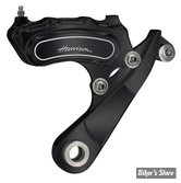 - KIT ETRIER ARRIÈRE HARRISON BILLET - 6 PISTONS - SLIMLINE MINI 6 - SOFTAIL 00/07 - FINITION : NOIR