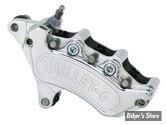 ETRIER HARRISON BILLET - AVANT - MINI 6 - 6 PISTONS - 1984/1999 - DISQUE DE FREIN DE 13" - POLI - COTÉ GAUCHE