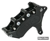 ETRIER HARRISON BILLET - AVANT - MINI 6 - 6 PISTONS - 1984/1999 - DISQUE DE FREIN DE 13" - NOIR - COTÉ DROIT