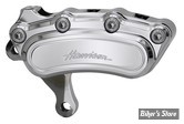 - ETRIER HARRISON BILLET - AVANT - 6 PISTONS - SLIMLINE - 2000/2014 - DISQUE DE FREIN DE 13" - POLI - COTÉ GAUCHE