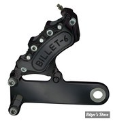 - ETRIER HARRISON BILLET - KIT ETRIER ARRIÈRE - 6 PISTONS  - MINI 6 - SPORTSTER 84/99 - NOIR