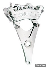 ETRIER HARRISON BILLET - ARRIERE - ORIGINAL SERIE - 6 PISTONS - MINI 6 - BIGTWIN 76/84 DISQUE 10" - POLI