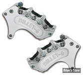 - ETRIER HARRISON BILLET - AVANT - 6 PISTONS - MINI 6 - 2000/2014 - DISQUE DE FREIN DE 13" - POLI - LA PAIRE
