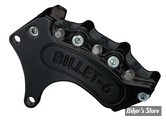 - ETRIER HARRISON BILLET - AVANT - 6 PISTONS - MINI 6 - 2000/2014 - DISQUE DE FREIN DE 13" - NOIR - CÔTÉ GAUCHE