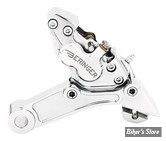 ETRIER ARRIÈRE - BERINGER - DYNA 00/13 - 4 PISTONS - CHROME