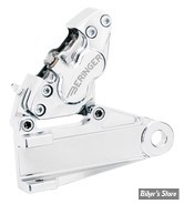 ETRIER ARRIÈRE - BERINGER - SPORTSTER 84/99 - 4 PISTONS - POLI