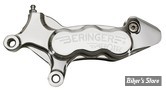 ETRIER AVANT BERINGER - 6 PISTONS - SOFTAIL 15UP / SPORTSTER 14/22 / TOURING 08UP / V-ROD 06/17 - CÔTÉ GAUCHE - POLI