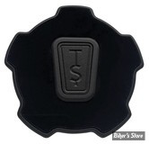 KIT SACOCHES RIGIDES RALLONGEES - TOURING 93/13 - TOMMY & SONS - MAGNUS : BOUCHON KIT CONSOLE DE RÉSERVOIR - NOIR LISSE - TS-CNC-124