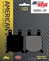 - PLAQUETTES POUR ETRIERS GMA - 2 PISTONS "B" - SBS - 560H-HF