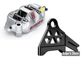 - KIT ETRIER ARRIÈRE RADIAL - SOFTAIL 18UP - M8 SOFTAIL REAR BRAKE CALIPER KIT - ACCOSSATO - FINITION : NICKELÉ 