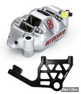 - KIT ETRIER ARRIÈRE RADIAL - TOURING 17UP - TOURING REAR BRAKE CALIPER KIT - ACCOSSATO - FINITION : NICKELÉ 