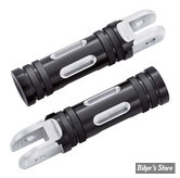  - REPOSES PIEDS AVANT - OEM 50501020 - SOFTAIL 2018UP - ZODIAC - NOIR