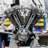 Evo - V124 - Moteur S&S V-SERIE - PARTIEL - Noir Wrinkle - 310-1159