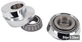 ECLATE N - PIECE N° 03A - Kit coupelles de directions 87/17 - INCLINAISON + 7° - V-TWIN - CHROME