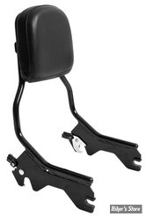 -  KIT SISSY BAR DETACHABLE - SOFTAIL M8 - FLDE / FLHCS / FLHC / FLSL / FXBB / FXST 18UP - OEM 52300442 / coussin 52631-07 - NOIR - ZODIAC