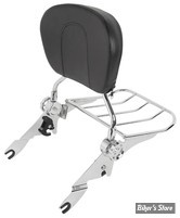  - KIT SISSY BAR DETACHABLE - TOURING 2009UP - OEM 52300257 - CHROME - ZODIAC