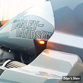 2 - CLIGNOTANTS AVANT / DEFLECTEURS - DOMINATOR  - SOFTAIL M8 FXLRST 22UP - ST LED FAIRING TURNSIGNALS 