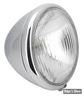ECLATE K - PIECE N° 01 - 6V - PHARE DE REMPLACEMENT 36/54 - CYCLE RAY SPRINGER - 12VOLT - OEM 67702-35 / 4901-35C - CHROME
