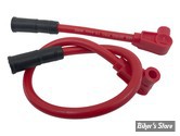 FILS DE BOUGIES - TAYLOR / SUMAX - SOFTAIL 00/17 / DYNA 99/17 - 409 PRO RACE - ROUGE