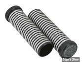 POIGNEES - CHOP'S 76 - ADAPTABLES - ANODISÉ NOIR /  CONTRAST CUT