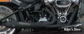  ECHAPPEMENT MCJ REGLABLE - SOFTAIL MILWAUKEE EIGHT FLFBS / FLHC/S / FLSB / FLSL / FXBF/S / FXRST / FXST - 2 en 1 SHORTY - FINITION : NOIR