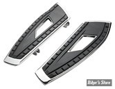- ECLATE Y - PIECE N° 01 -  KIT PLATEFORMES CIRO - CHICANE™ DRIVER FLOORBOARDS - POUR CONDUCTEUR - CHROME - 61700