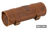 - ROULEAU À OUTILS TEXAS LEATHER - CAPACITÉ : 3.5 LITRES - Marron ranger avec boucles or