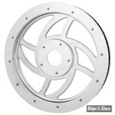 - 72 DENTS / 1" - POULIE ARRIÈRE - OEM 40590-07 - V-ROD - CUSTOM TYPE - RICK'S MOTORCYCLES - DESIGN : FREE STYLE - POLI - 10-0071072-1