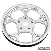 66 DENTS / 1" - POULIE ARRIÈRE - OEM 40325-07 / 42200135 - CUSTOM  STYLE - PERFORMANCE MACHINE - CONTOUR SERIE - GALAXY - CHROME