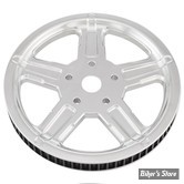 66 DENTS / 1" - POULIE ARRIÈRE - OEM 40325-07 / 42200135 - CUSTOM  STYLE - PERFORMANCE MACHINE - IMAGE SERIE - FORMULA - CHROME