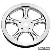 66 DENTS / 1" - POULIE ARRIÈRE - OEM 40325-07 / 42200135 - CUSTOM  STYLE - PERFORMANCE MACHINE - IMAGE SERIE - WRATH - CHROME