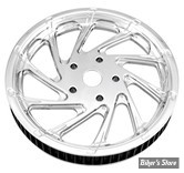 - 70 DENTS / 1 1/8" - POULIE ARRIÈRE - CUSTOM TYPE - TOURING 04/06 - PERFORMANCE MACHINE - CONTOUR PLUS SERIE - DEL REY - CHROME
