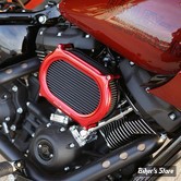 - FILTRE A AIR A.NESS - MILWAUKEE EIGHT TOURING 17UP / SOFTAIL 18/24 -  Stage II Oval Upgrade air cleaner kit - FINITION :  ROUGE - 600-198
