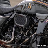 - FILTRE A AIR A.NESS - MILWAUKEE EIGHT TOURING 17UP / SOFTAIL 18/24 -  Stage II Oval Upgrade air cleaner kit - FINITION :  CARBONE - 600-263