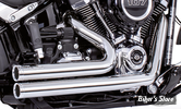- ECHAPPEMENT - FREEDOM PERFORMANCE - SOFTAIL M8 - INDEPENDANT / SHORTY - CHROME / EMBOUTS  : CHROME - HD00732