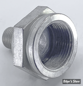 ECLATE M - PIECE N° 01 - ECROU DE CUVE DE FLOTTEUR - CARBURATEUR LINKERT - OEM 27375-29 / 1268-29 - WHITE PLATED - LA PIECE