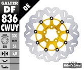 ECLATE DF - PIECE N° 01 - DISQUE DE FREIN ARRIERE - TOURING 08UP - OEM 41810-08 - GALFER - WAVE - FLOTTANT - FRETTE : OR