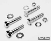 ECLATE M - PIECE N° 01 / 02 / 03 / 04 / 05 - KIT DE VISSERIE D AMORTISSEUR - SPORTSTER 04UP - OEM 3880 / 4354 - COLONY - CHROME