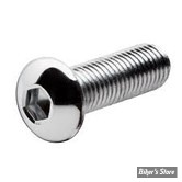 VIS TETE BOMBEE 1/4-28 X 22MM / 7/8"- ALLEN - CHROME