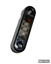 ECLAIRAGE DE PLAQUE LEDS - RADIANTZ - TOP FX - SUPPORT : NOIR - COULEUR ECLAIRAGE : ROUGE