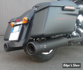 SILENCIEUX MCJ REGLABLE - TOURING 95/16 - EC - 2 in 2 100/73 EDITION MUFFLERS - EMBOUTS : STRIPES - FINITION : NOIR