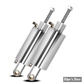 KIT SUSPENSIONS PNEUMATIQUES - PLATINIUM SUSPENSION - Bleed Feed Air Suspension Kit For Harley Twin Cam / Softail - SOFTAIL 00/17 - FINITION : POLIE - PAS-0000-TBF