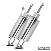 KIT SUSPENSIONS PNEUMATIQUES - PLATINIUM SUSPENSION - Simple Air Ride Kit For Twin Cam / Softail - SOFTAIL 00/17 - FINITION : POLIE - PAS-0000-ST