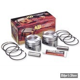 ECLATE G - PIECE N° 20 - Kit pistons Keith Black (KB) - BigTwin Shovelhead 79/84 - 8.0:1 - +0.000 - HYPEREUTECTIC - KB288