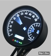 -  VELONA - COMPTEUR / COMPTE TOURS VELONA / DAYTONA  AVEC VOYANTS - 80MM ELECTRONIC SPEEDOMETER - GRADUATION / 200 KMH - / 9000 TR/M - 89364