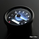 -  VELONA - COMPTE TOURS VELONA / DAYTONA - VELONA 60MM TACHOMETER - 9000 TR/M - LED BLANC - NOIR - 88644