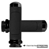 Poignees Avon -  V-Cruiser Grips - TIRAGE ELECTRONIQUE - NOIR / NOIR - VT-62-ANO-FLY